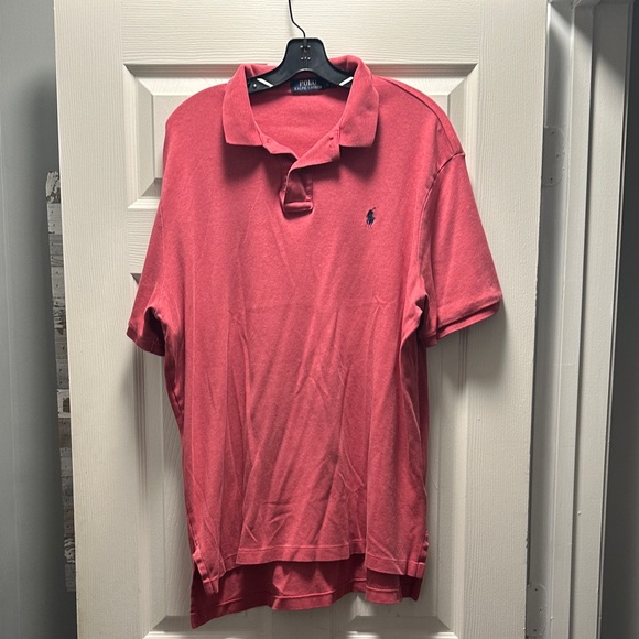 Men's Polo Shirt in Red - Picture 1 of 4